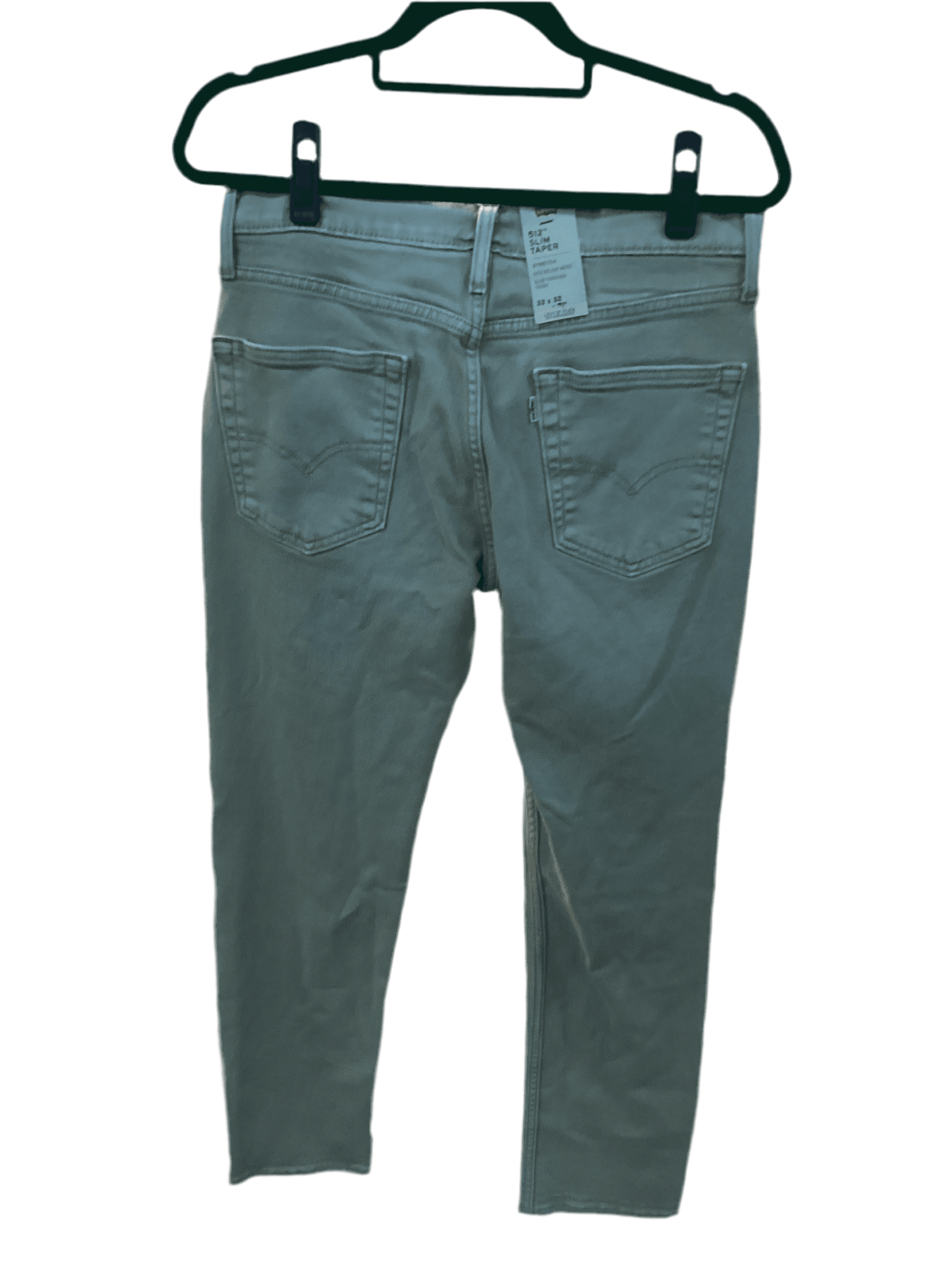 NWT men’s jeans slim beige Levi’s 32x32 - Thumbnail 2