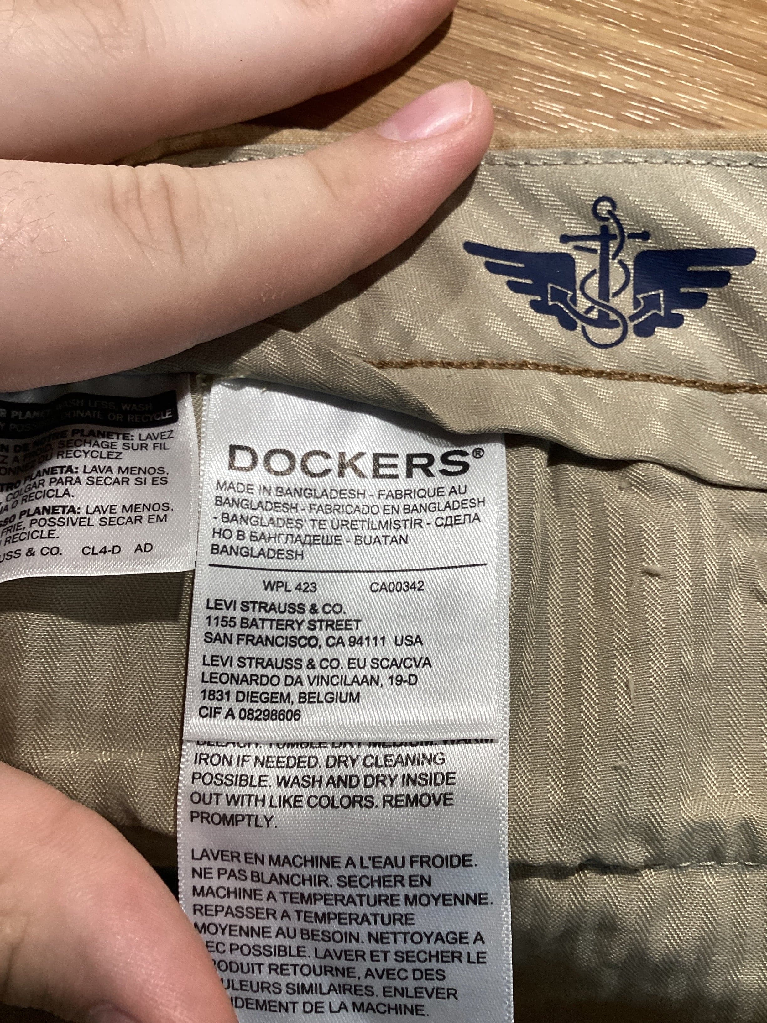 Men’s jeans slim fit beige Dockers 36x30 - Thumbnail 3