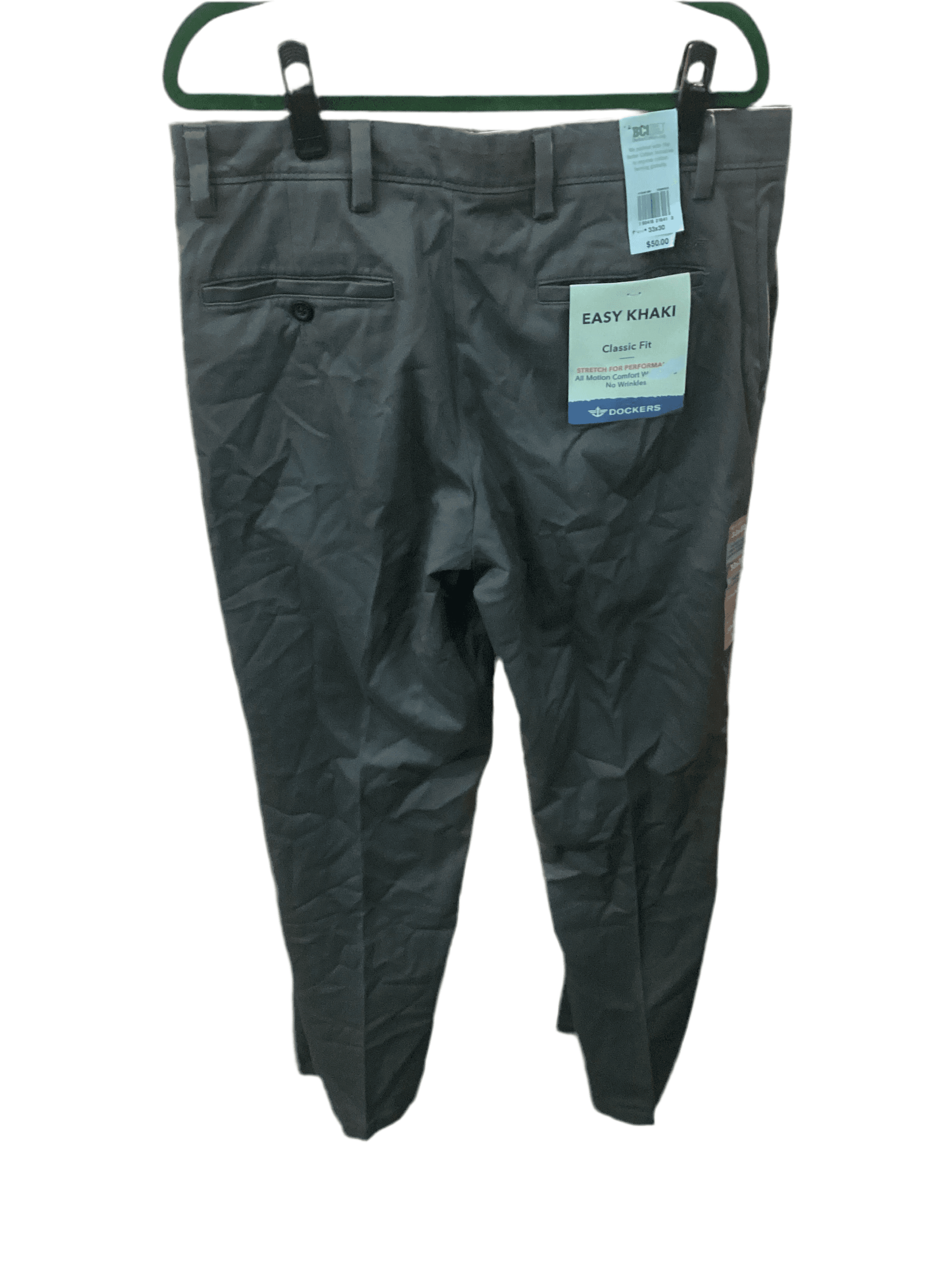 Men’s khakis original dark beige Dockers 33x30 - Thumbnail 2