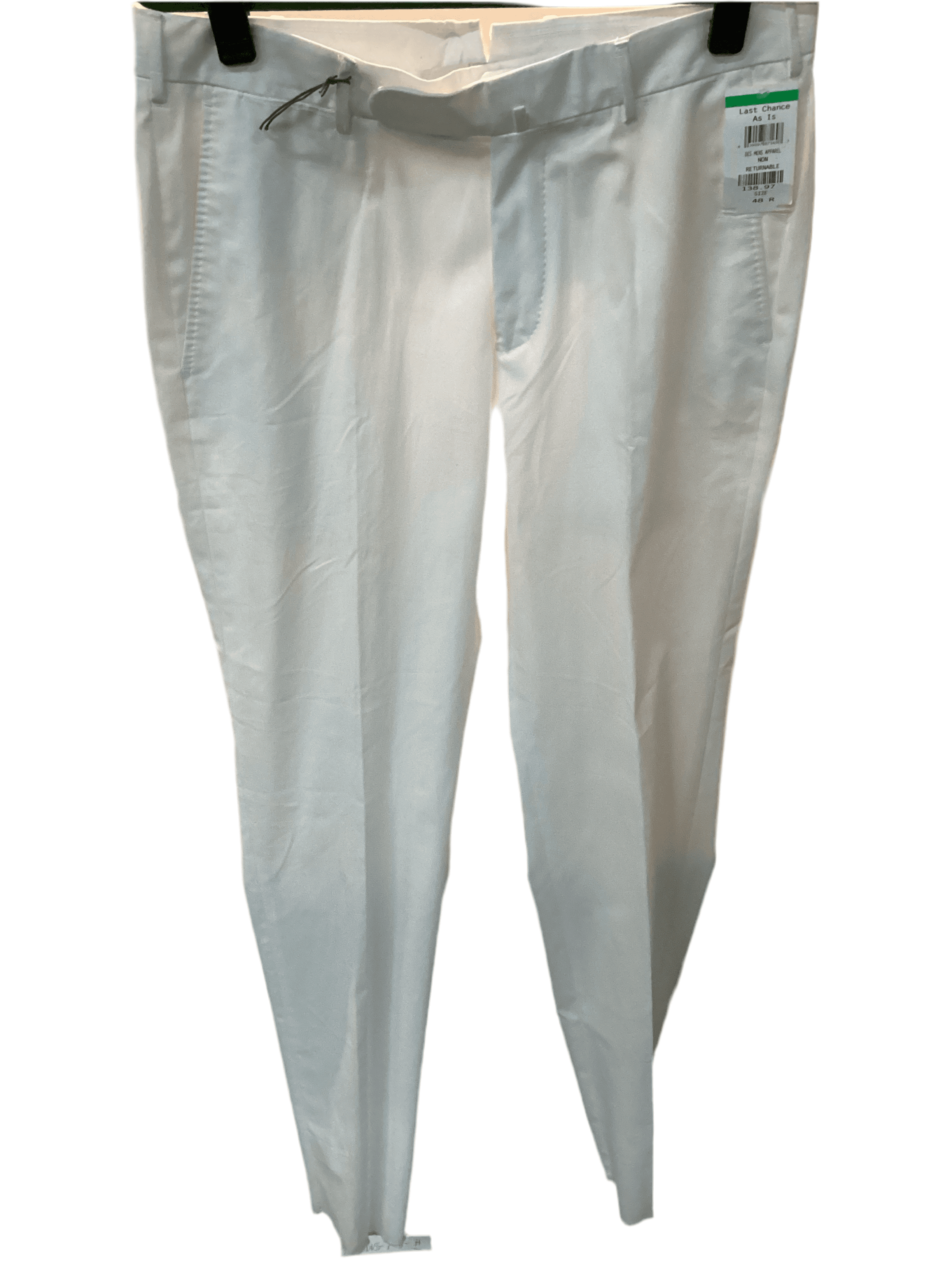 Men’s suit pants original white Ermenegild Zegna 48 - Thumbnail 2