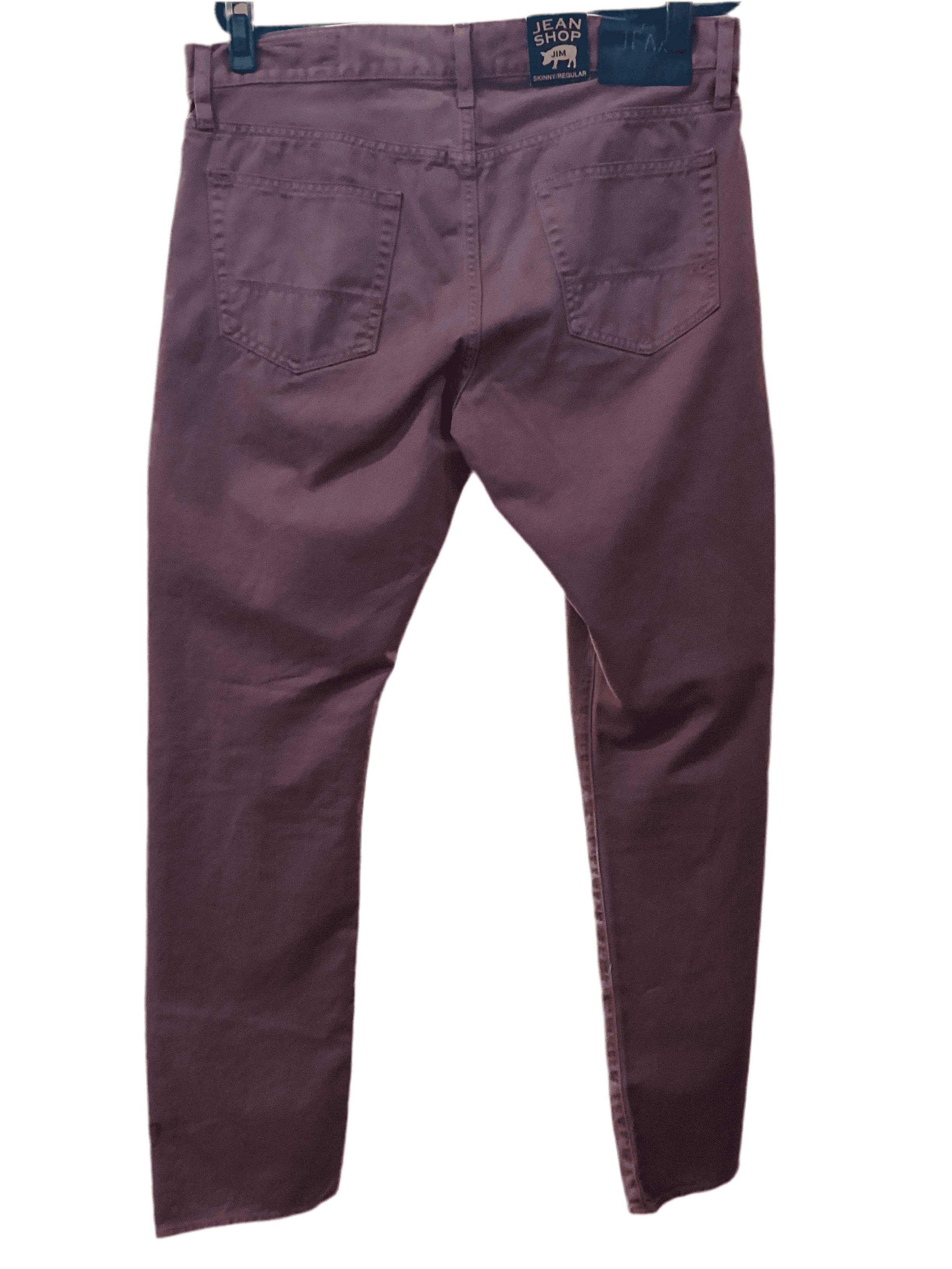 NWT men’s jeans slim/original burgundy Jean Shop size 36 - Thumbnail 2