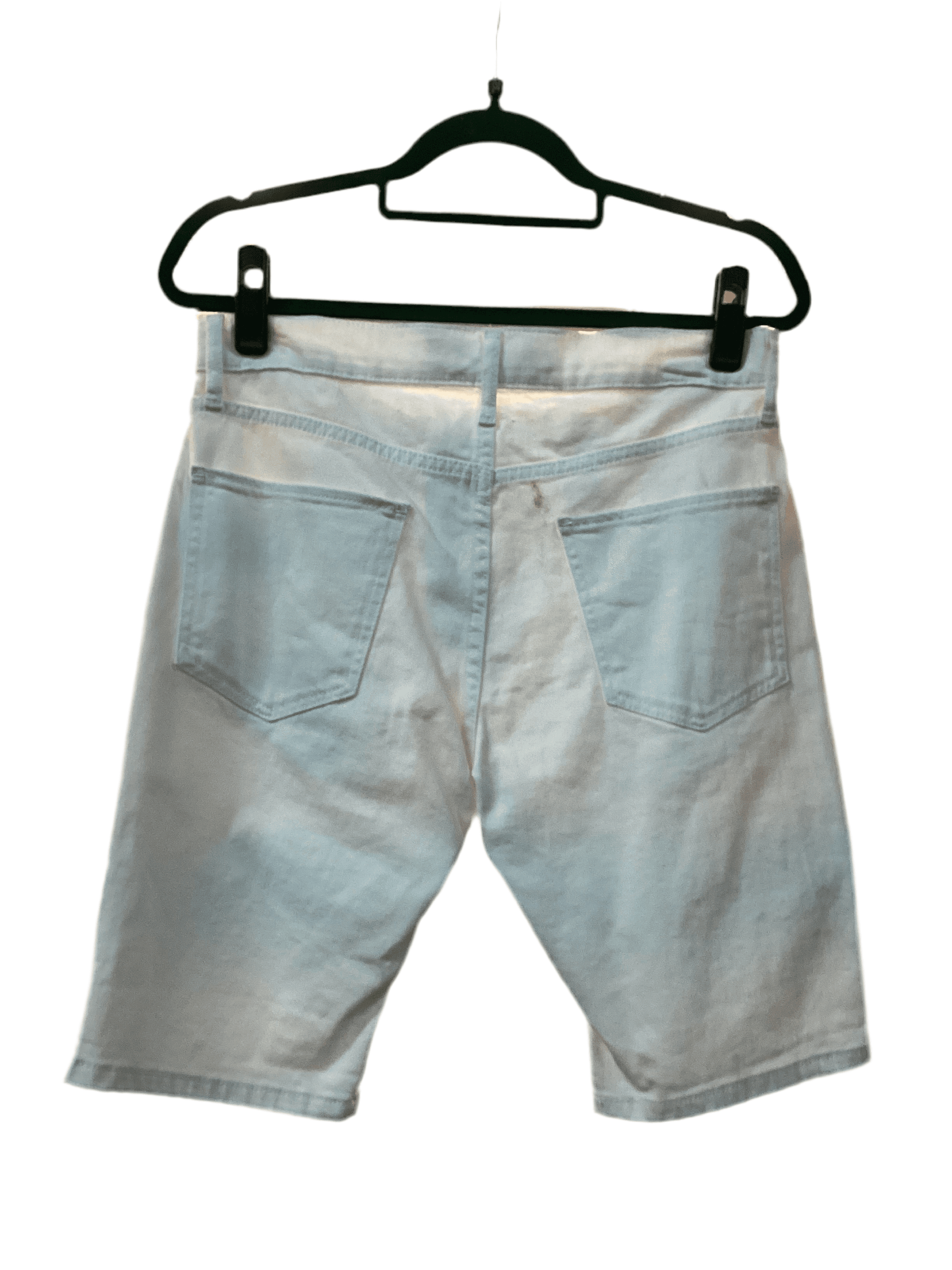 Men’s denim shorts white stretch Topman size 32 - Thumbnail 2