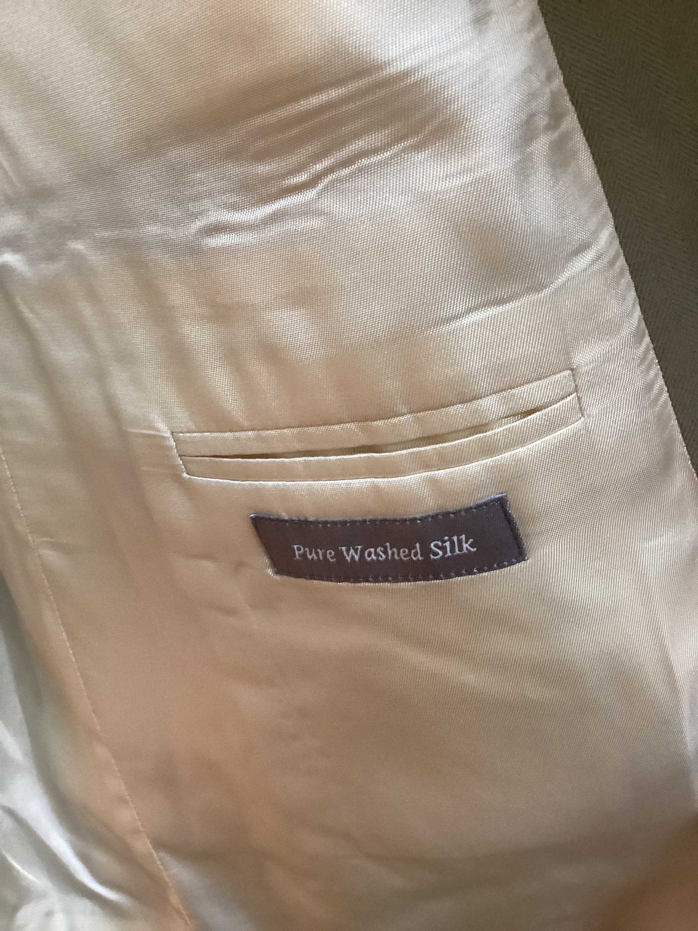 Stafford Silk Blazer - Thumbnail 2