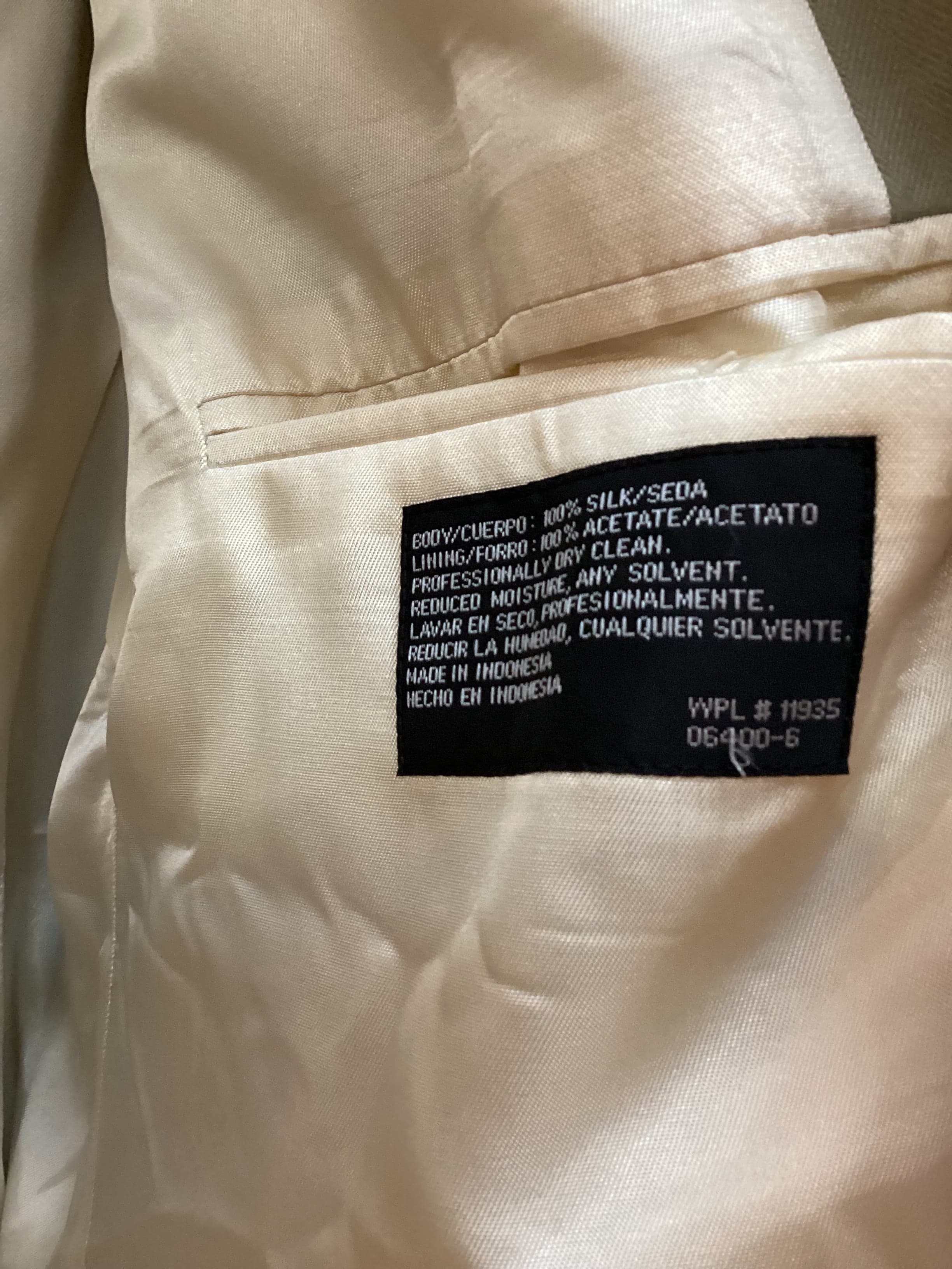 Stafford Silk Blazer - Thumbnail 3