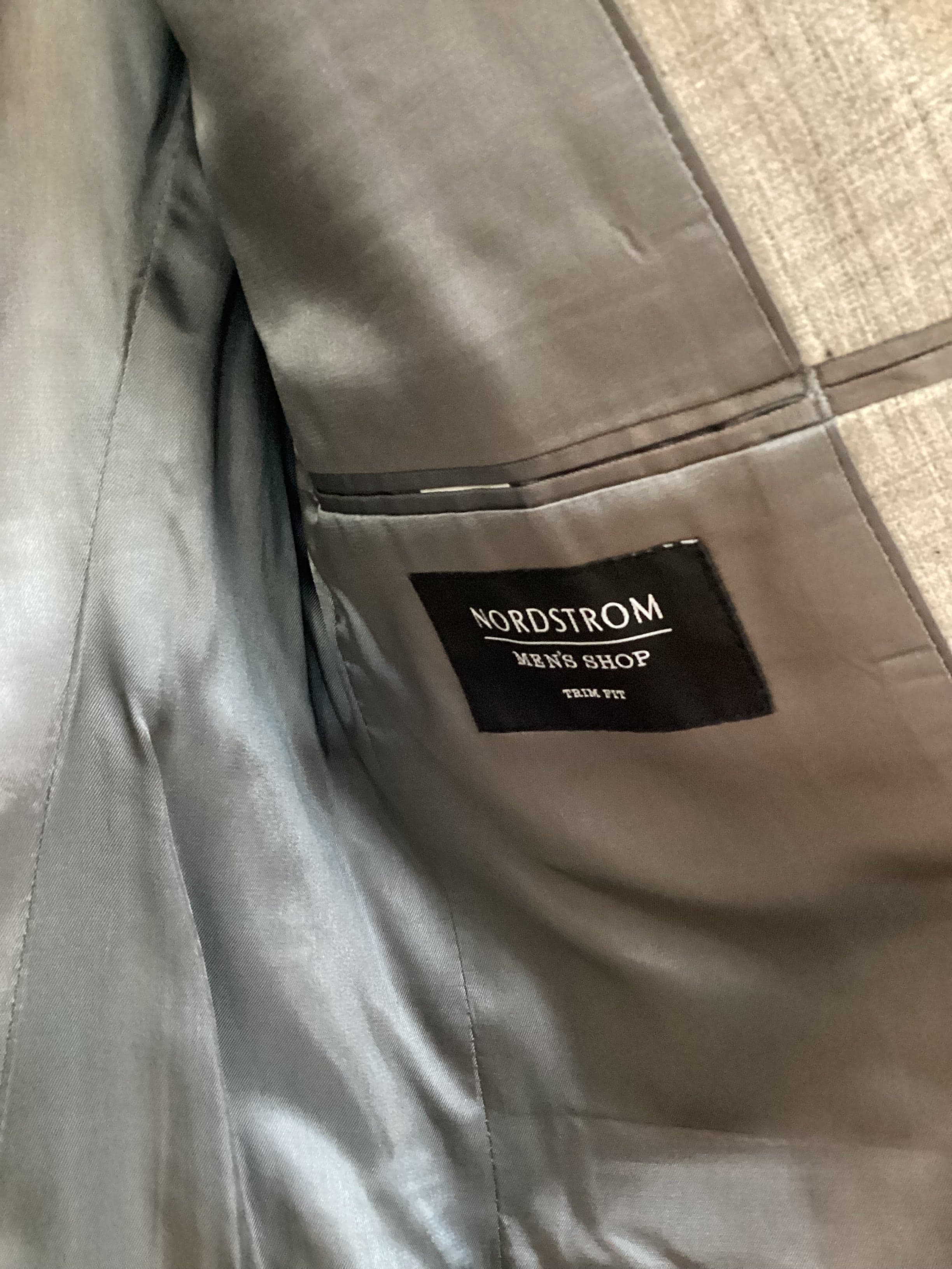 Nordstrom Grey Suit Jacket - Thumbnail 3