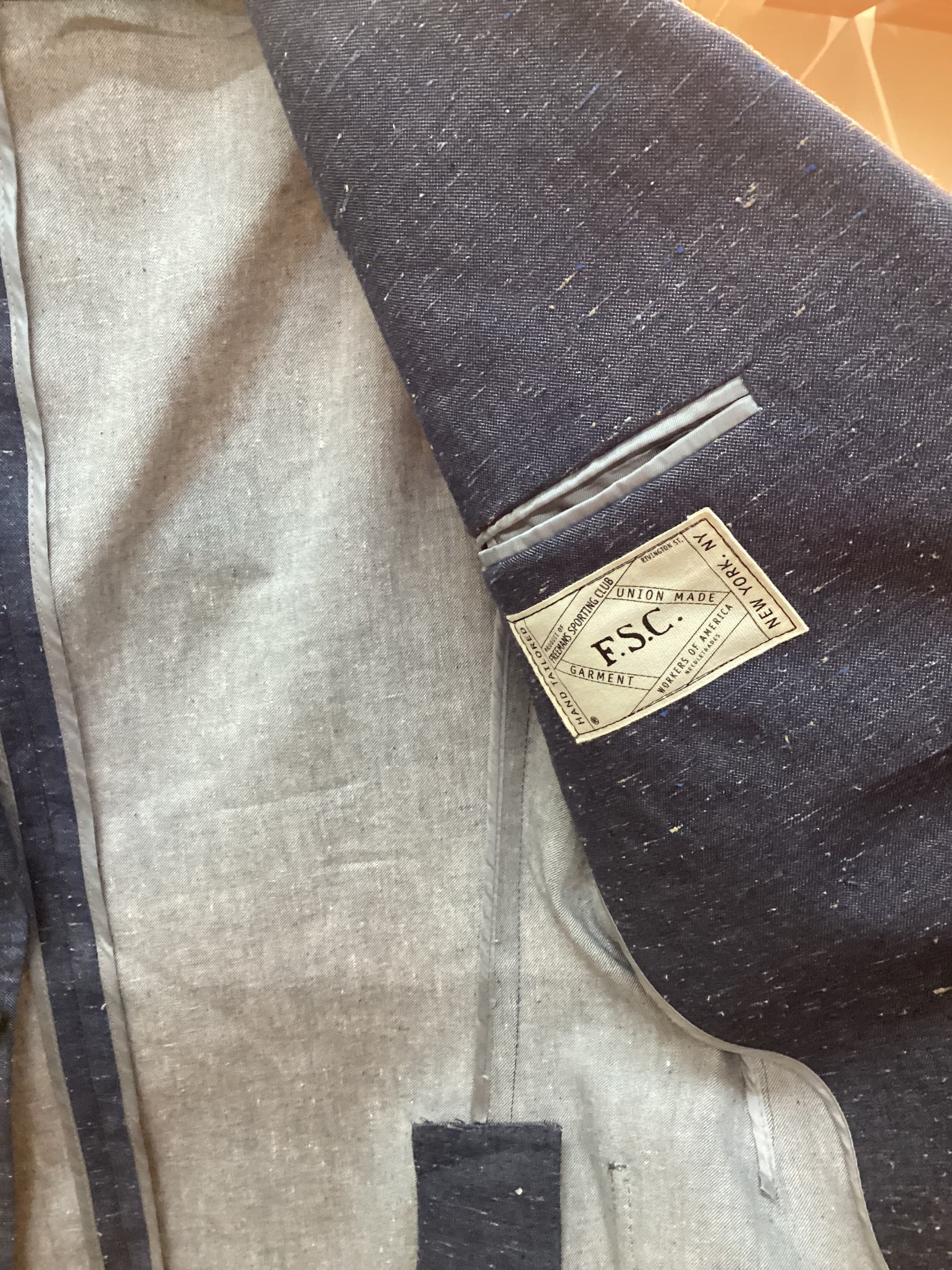 Freemans Sporting Club Suit Jacket - Thumbnail 3