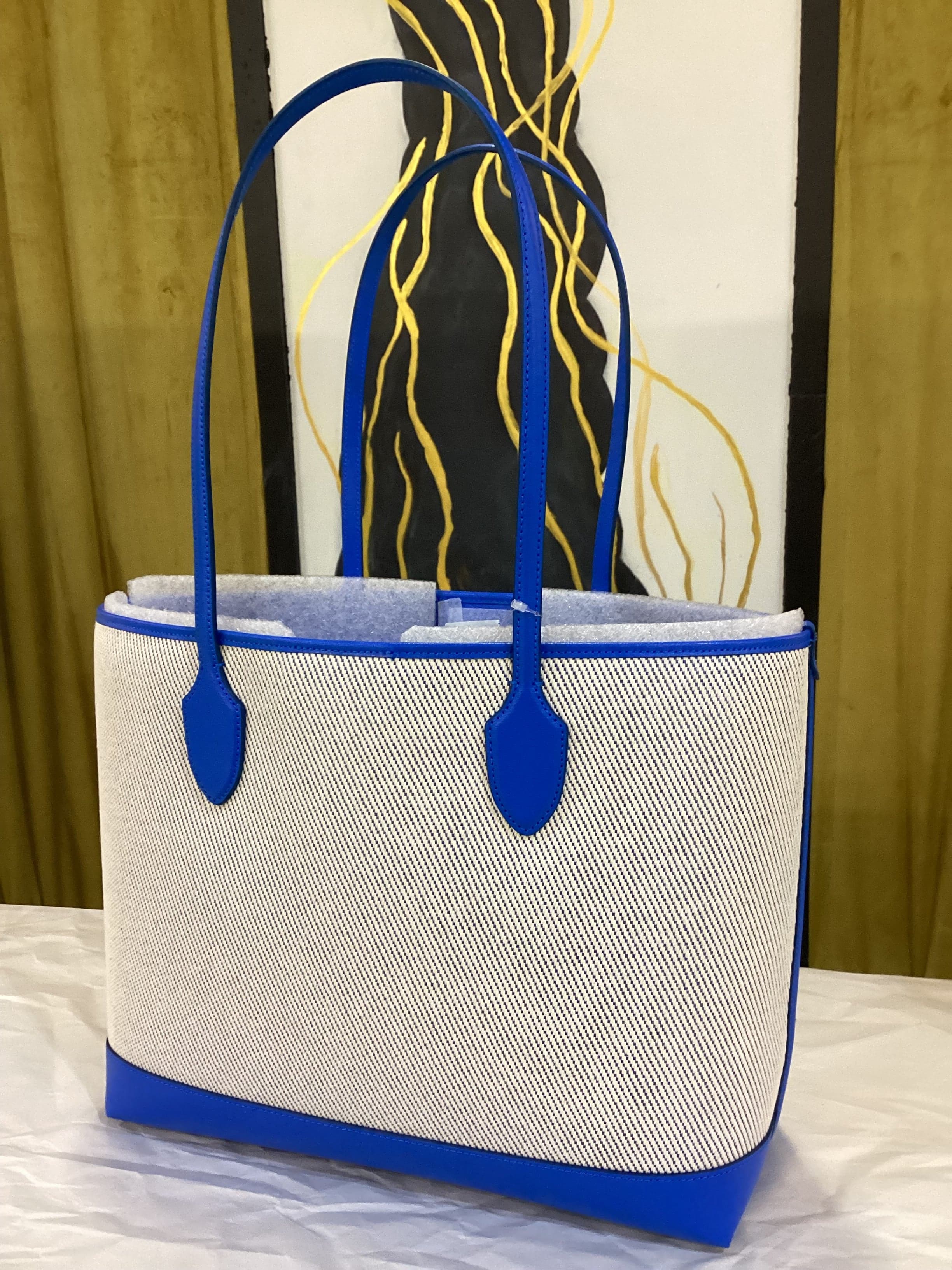 NWT Kate Spade Bleecker Canvass Tote Bag - Thumbnail 3