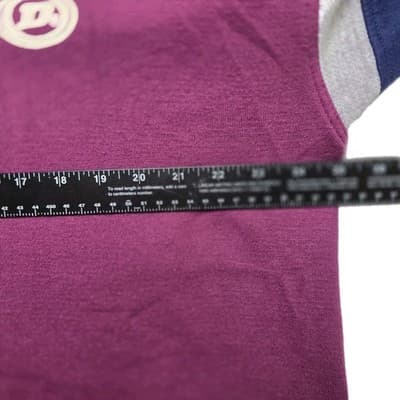 Vintage 80s Dunlop Men's XL Maroon & Gray Long Sweatshirt - Thumbnail 6