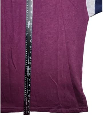 Vintage 80s Dunlop Men's XL Maroon & Gray Long Sweatshirt - Thumbnail 8