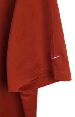 Nike Dri Fit Mens XL Orange Golf Performance Stretch Short Sleeve Polo Shirt - Thumbnail 3