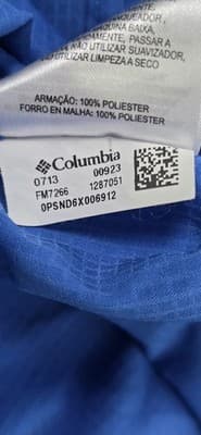 Columbia Men's Large Blue PFG Omni-Shade Vented Classic Fit S/S Button Up Shirt - Thumbnail 8