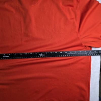 Nike Dri Fit Mens XL Orange Golf Performance Stretch Short Sleeve Polo Shirt - Thumbnail 8