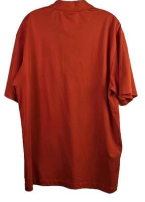 Nike Dri Fit Mens XL Orange Golf Performance Stretch Short Sleeve Polo Shirt - Thumbnail 9