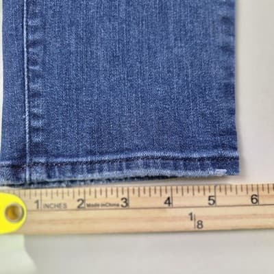 Michael Kors Women's Size 8 Skinny Leg Medium Wash Blue Denim Jeans - Thumbnail 7