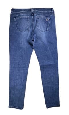 Michael Kors Women's Size 8 Skinny Leg Medium Wash Blue Denim Jeans - Thumbnail 10