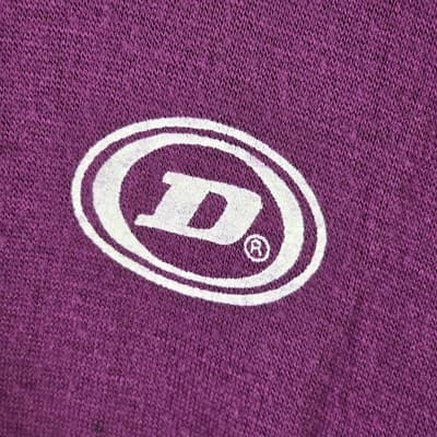 Vintage 80s Dunlop Men's XL Maroon & Gray Long Sweatshirt - Thumbnail 3