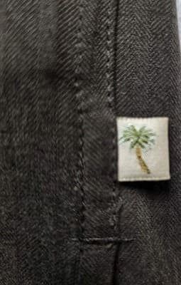 Island Shores 100% Silk Men's Large Brown Cuban Short Sleeve Shirt - Thumbnail 11