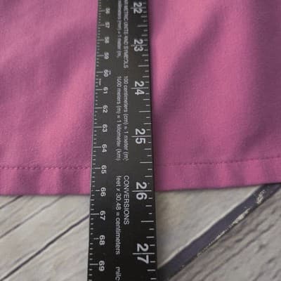 Figs Catarina Women's Large Magenta Purple Scrub Top #2189 - Thumbnail 7