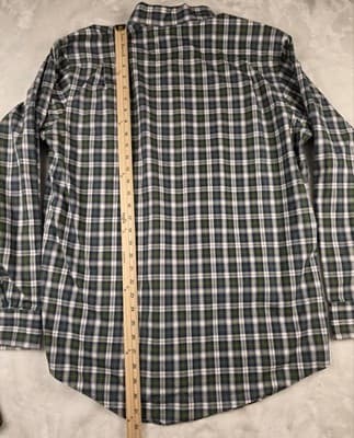 Southern Tide Men's Medium Classic Fit Plaid Multicolor Long Sleeve Shirt - Thumbnail 5