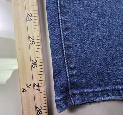 Michael Kors Women's Size 8 Skinny Leg Medium Wash Blue Denim Jeans - Thumbnail 6
