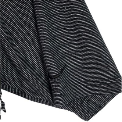 Nike Dri-Fit Men's Medium Black Striped Livestrong Polo Shirt - Thumbnail 5
