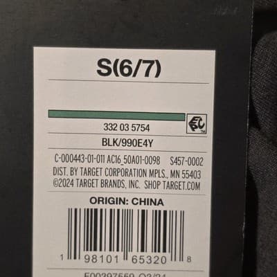 Venom Childs Small (6-7) Black T-Shirt - Thumbnail 4