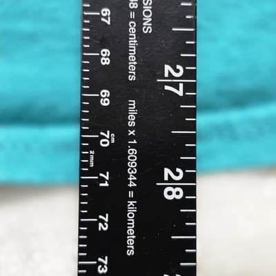 Southern Couture Classic Women's Large Teal " Too Much Style " T-Shirt - Thumbnail 7