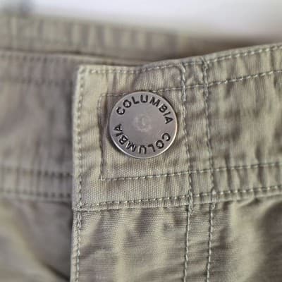 Columbia Men's Size 40 Khaki Chino Shorts - Thumbnail 2