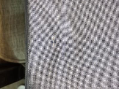 Johnston & Murphy Men's XL Light Blue Short Sleeve Shirt - Thumbnail 7