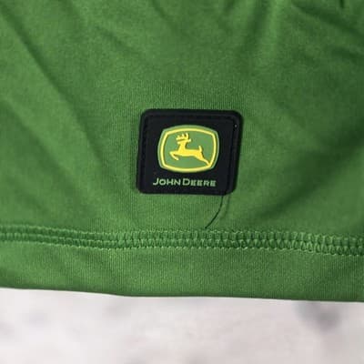 John Deere Green Boy's Green 14-16 Long Sleeve Shirt - Thumbnail 3