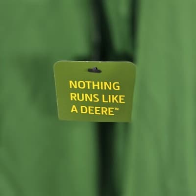 John Deere Green Boy's Green 14-16 Long Sleeve Shirt - Thumbnail 4