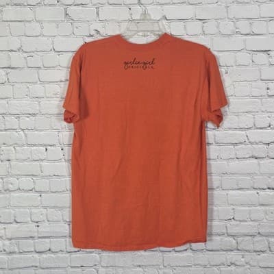 Girlie Girl Originals Medium Orange "Moo Boo" Short Sleeve T-Shirt - Thumbnail 5