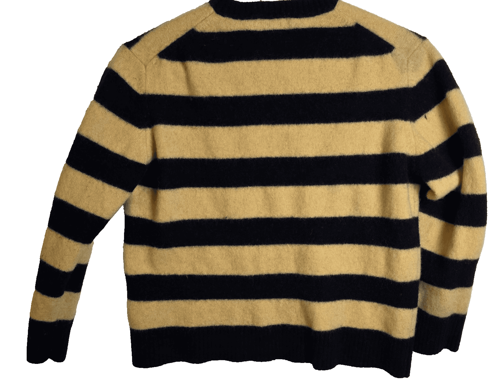 Daniel Cremieux Youth Blue & Yellow Striped Wool Sweater XXL /TTG With Flaws - Thumbnail 4