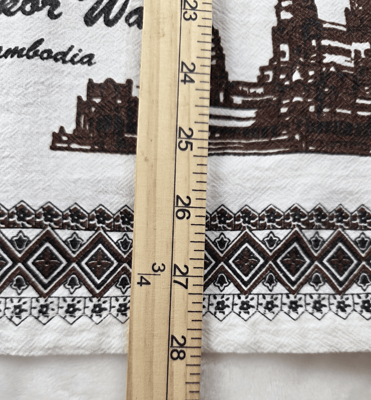 Angkor Men's XL Camobia Kingdom of Wonder Cotton Graphic Shirt - Thumbnail 8
