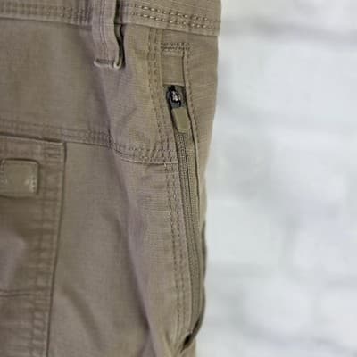 Weatherproof Men's 38 Khaki Flat Front Chino Shorts - Thumbnail 13