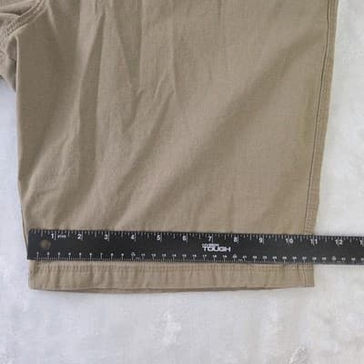Weatherproof Men's 38 Khaki Flat Front Chino Shorts - Thumbnail 9