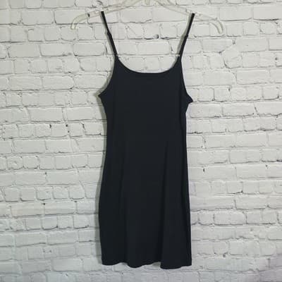 Nike Women’s Sz Small Ribbed Stretch Cotton Mini Dress - Thumbnail 4