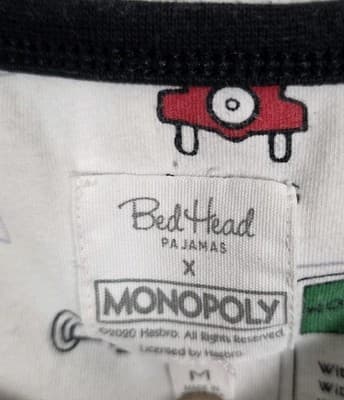 BedHead Medium Monopoly Gameboard PJ Set - Thumbnail 3