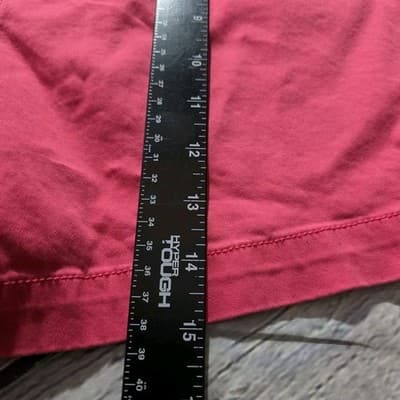 Crown & Ivy Women's Size 10 P Caroline Pink Chino Shorts - Thumbnail 7