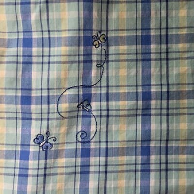Mickey Unlimited Women's Sz 26W/28W Blue Plaid Button Up Sleeveless Shirt - Thumbnail 7
