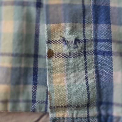 Mickey Unlimited Women's Sz 26W/28W Blue Plaid Button Up Sleeveless Shirt - Thumbnail 10
