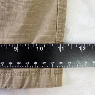Weatherproof Men's 38 Khaki Flat Front Chino Shorts - Thumbnail 8