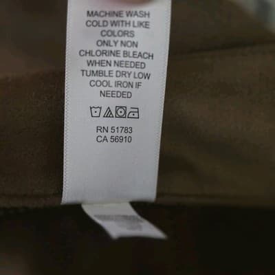 Maurices Sz 2 Soft Faux Suede Sailor Pocket Zipper Short Skirt in Fawn - Thumbnail 5