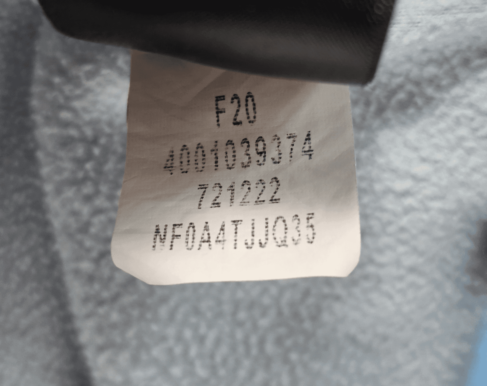 The Northface Glacier Youth XL 1/4 Zip Blue Long Sleeve Fleece Pullover - Thumbnail 6