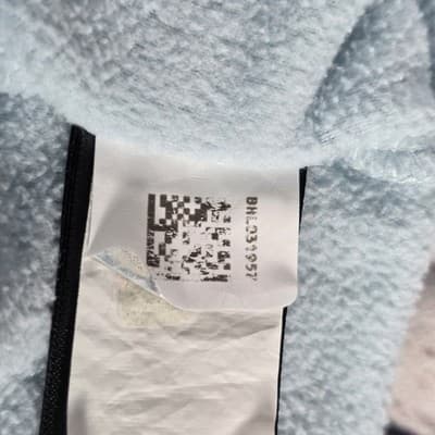 The Northface Glacier Youth XL 1/4 Zip Blue Long Sleeve Fleece Pullover - Thumbnail 7