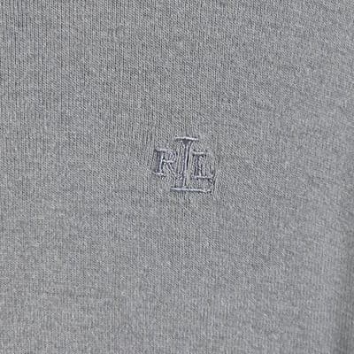 Lauren Ralph Lauren Women's 1X Slate Blue Long-Sleeve Crewneck - Thumbnail 2