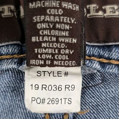Bit Bridle Women's Sz 8 Blue Denim Mini Skirt - Thumbnail 5