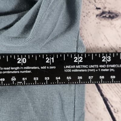 Lauren Ralph Lauren Women's 1X Slate Blue Long-Sleeve Crewneck - Thumbnail 6