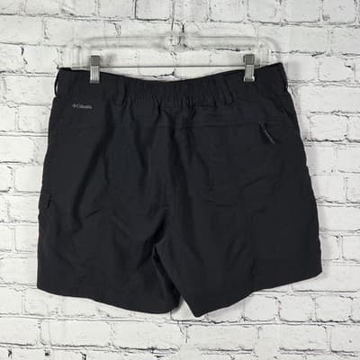 Columbia Women's 10/6 Black Omni Shade Cargo Shorts - Thumbnail 8