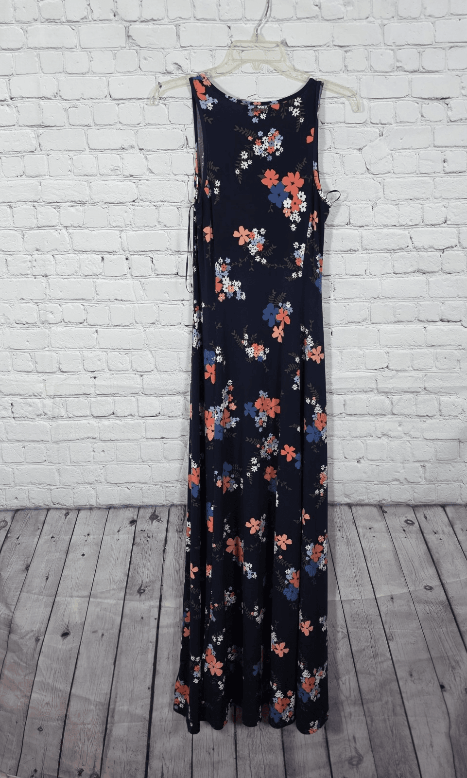 Michael Michael Kors Floral-Print Slip Dress, Size Medium - Thumbnail 7